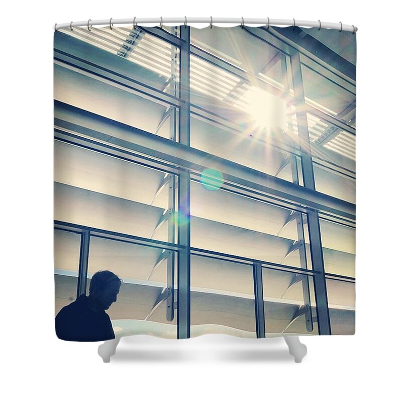 Flare Shower Curtain featuring the photograph Why Do I Take Photos? It Gives Me by Aleck Cartwright