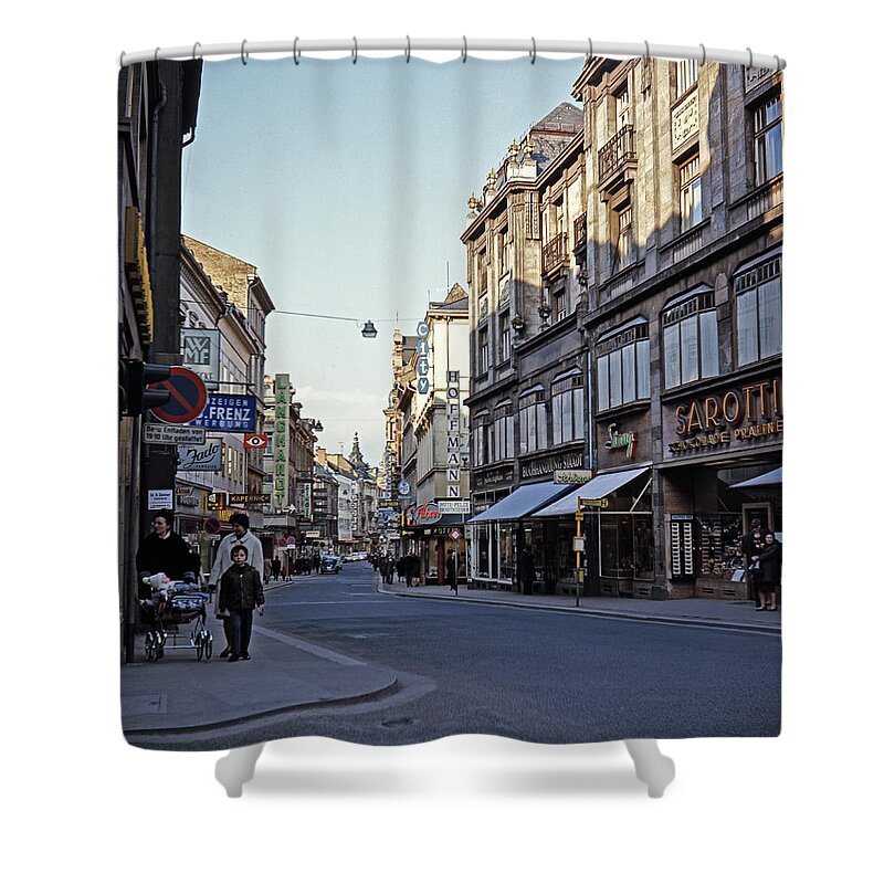 Germany Shower Curtain featuring the photograph Wiesbaden 1 by Lee Santa