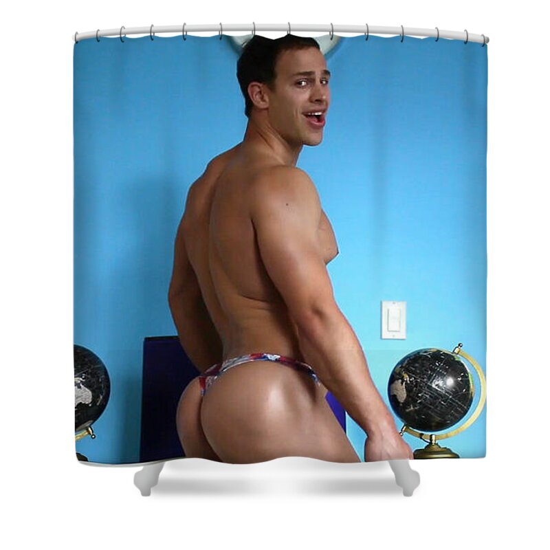 Wiggle Wiggle Wiggle Shower Curtain Wiggle Wiggle Wiggle Shower Curtain