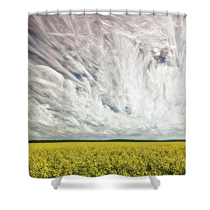 Matt Molloy Shower Curtain featuring the photograph Wild Winds by Matt Molloy