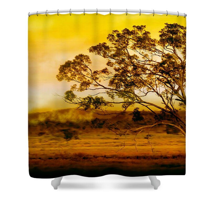 Landscapes Shower Curtain featuring the photograph Wind of Change by Holly Kempe
