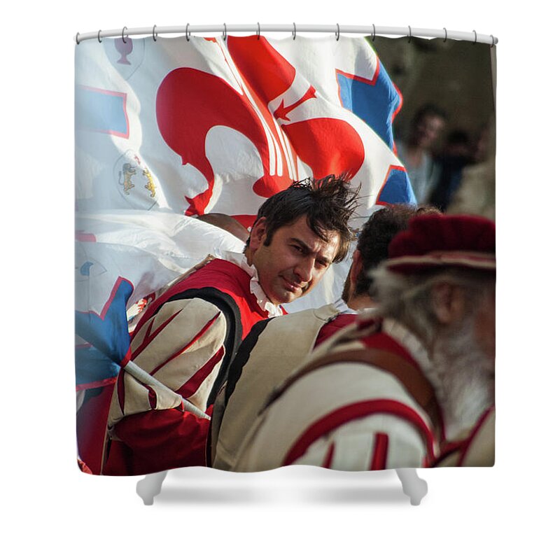 Man Shower Curtain featuring the photograph Windblown by Alex Lapidus