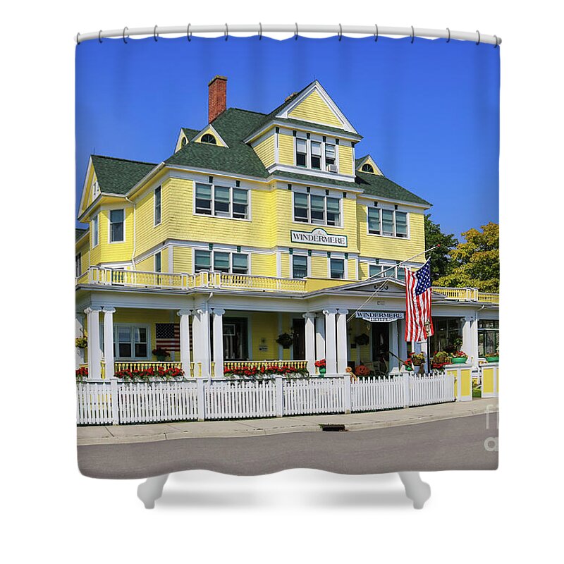 Windermere Shower Curtain featuring the photograph Windermere by Rachel Cohen