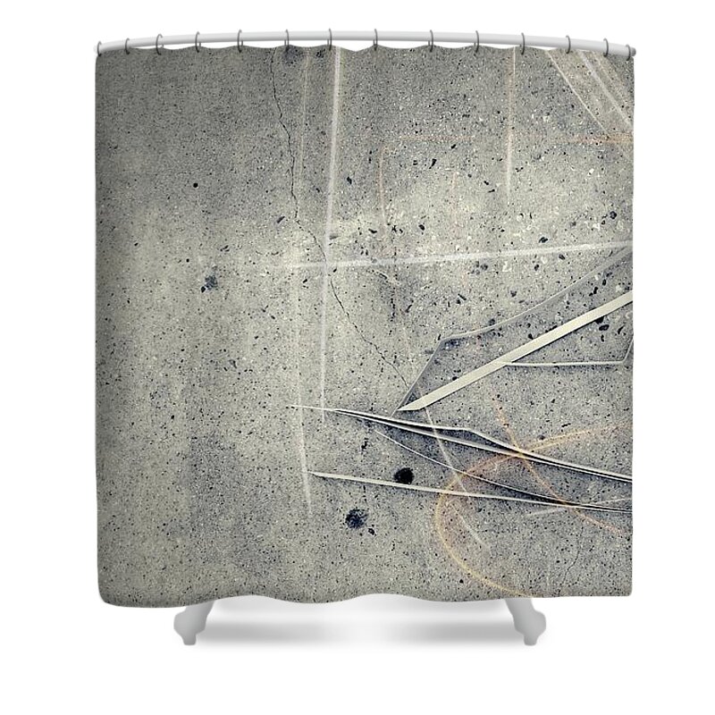 Abstract Shower Curtain featuring the photograph Winding Knot by Fei A