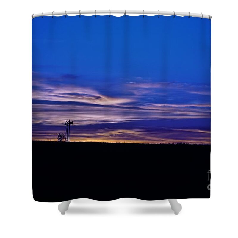 Windmill Shower Curtain featuring the photograph Windmill by Merle Grenz