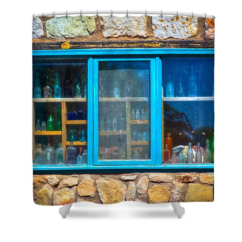 New Mexico Shower Curtain featuring the photograph Windows of New Mexico I by David Patterson