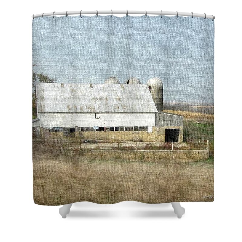 Photography Shower Curtain featuring the photograph Wisconsin Dairyland by Kathie Chicoine