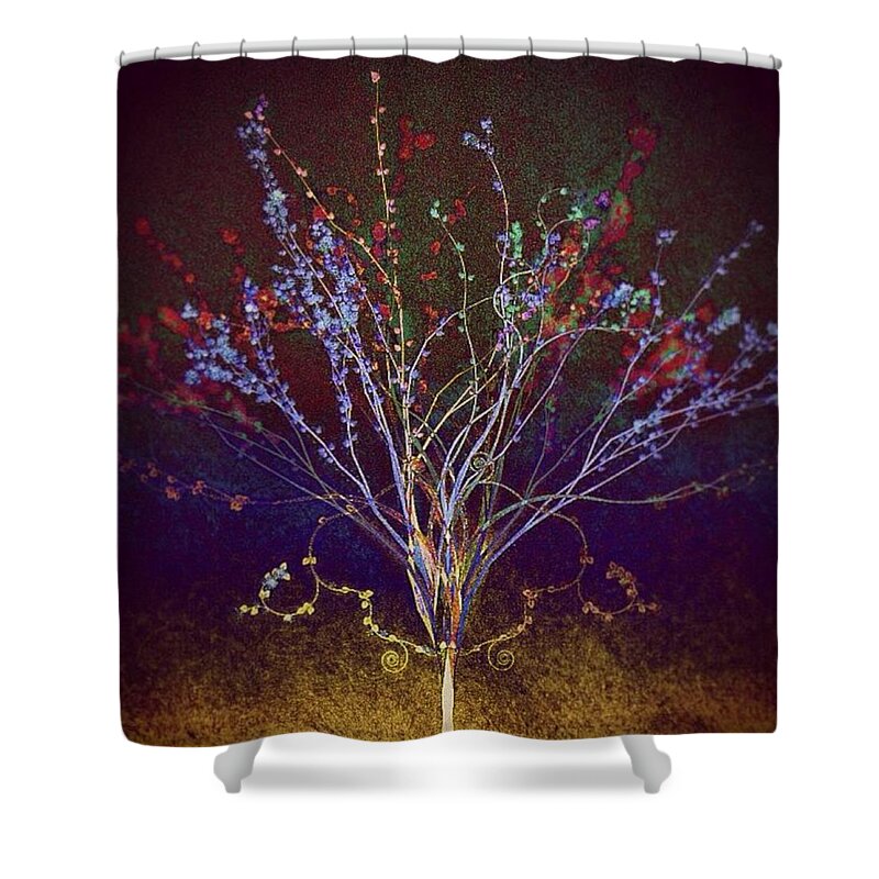 Wisdom Shower Curtain featuring the photograph Wisdom Does Not Show Itself by Nick Heap