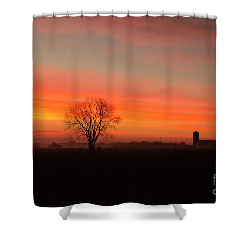 Sunrise Shower Curtain featuring the photograph Wish You Were Here by Melissa Mim Rieman