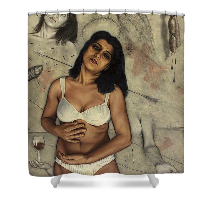 Woe Shower Curtains