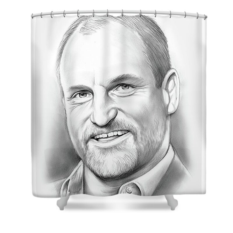 Woody Harrelson Shower Curtains