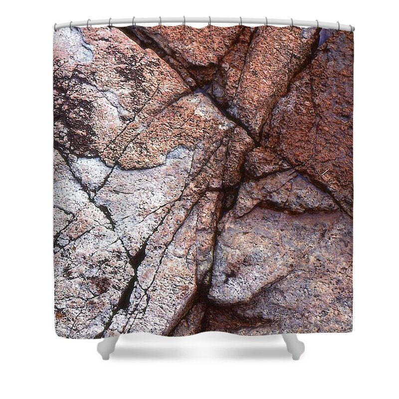 Abstract Shower Curtain featuring the digital art X-2 by Lyle Crump