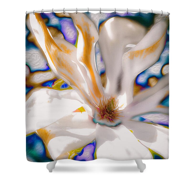 Magnolia Shower Curtain featuring the photograph Yet Another Magnolia by Paul Vitko