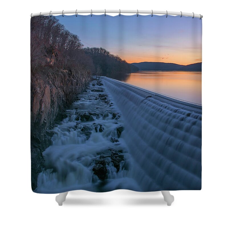Dawn Shower Curtain featuring the photograph Ying Or Yang by Angelo Marcialis