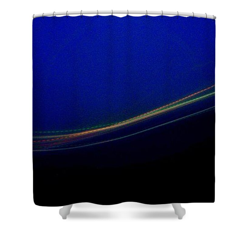 Uther Shower Curtain featuring the photograph Yoga by Uther Pendraggin