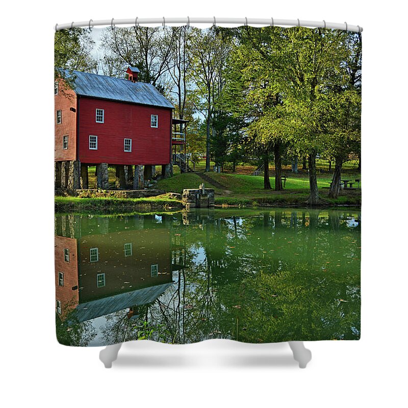 York Mill Shower Curtain featuring the photograph York Mill by Ben Prepelka
