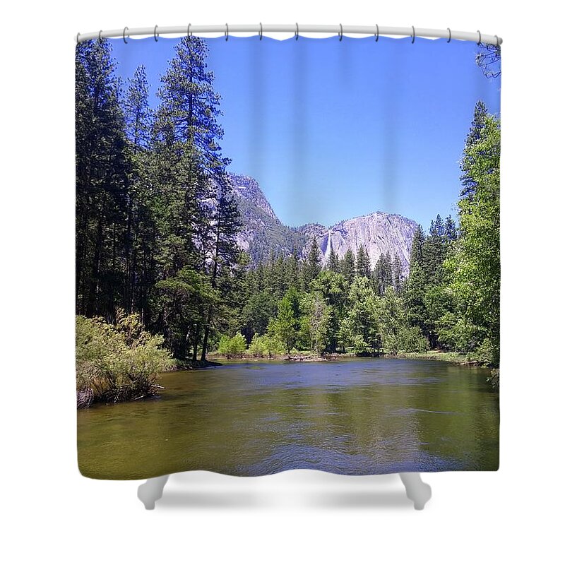 Yosemite Shower Curtain featuring the photograph Yosemite Lifestyle by J R Yates