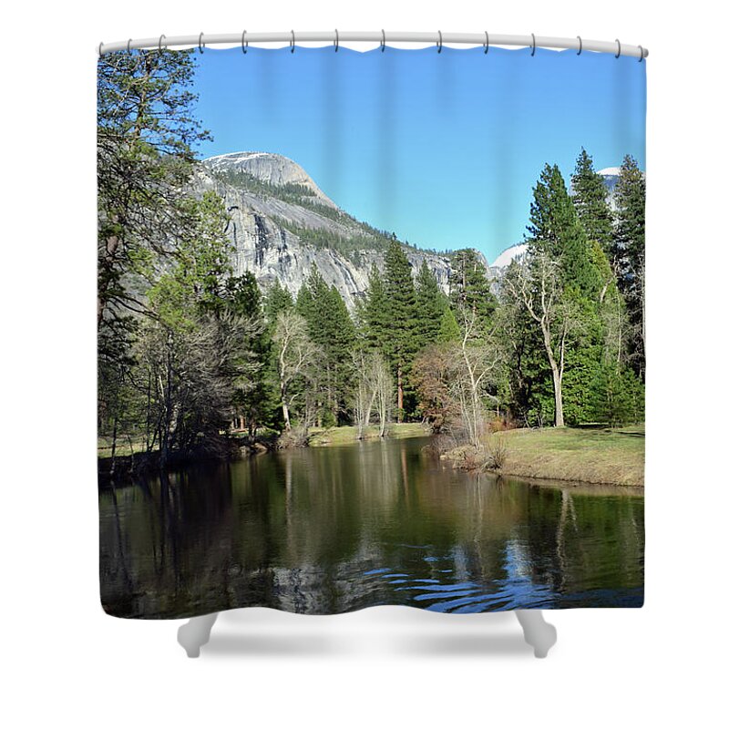 Yosemite Shower Curtain featuring the photograph Yosemite No. 3-1 by Sandy Taylor
