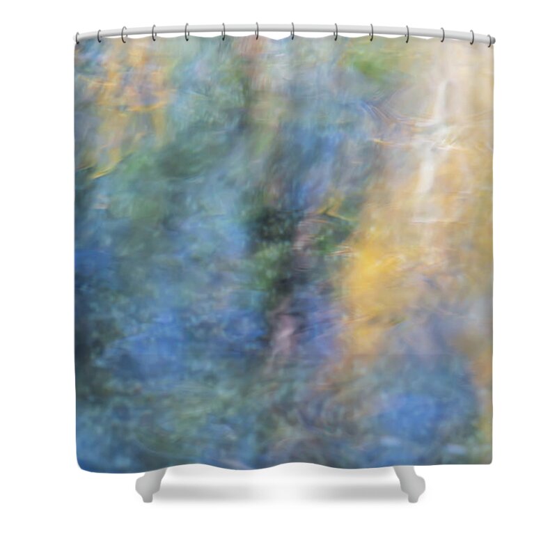 Yosemite Shower Curtain featuring the photograph Yosemite Reflections 3 by Larry Marshall