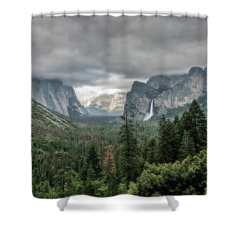 Yosemite Shower Curtain featuring the photograph Yosemite View 36 by Ryan Weddle