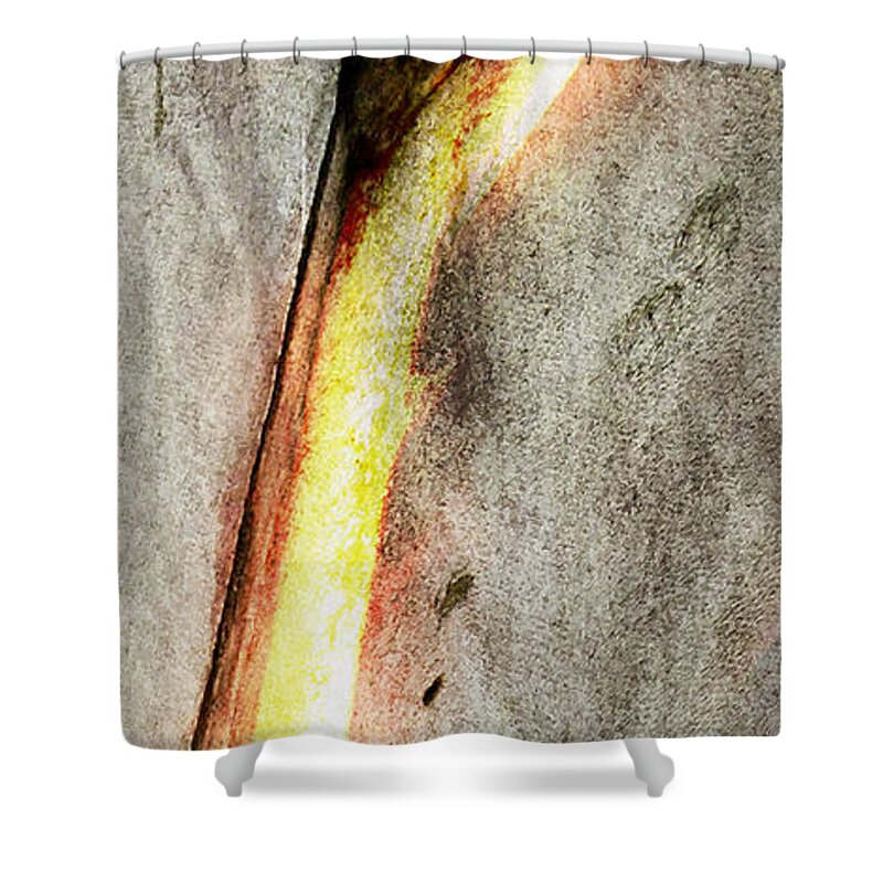 Zeus Shower Curtain featuring the digital art Zeus by Ken Walker
