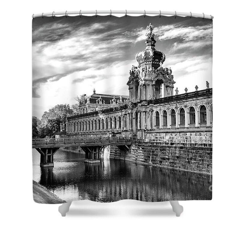 Building Shower Curtain featuring the photograph Zwinger by Pravine Chester