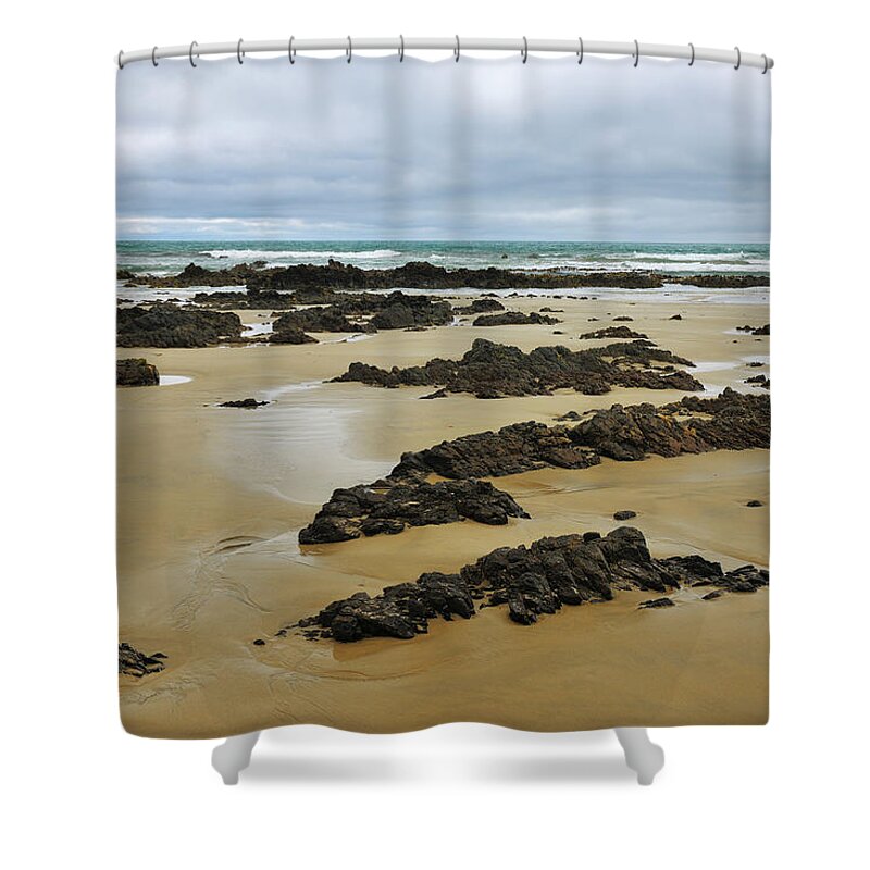 Tranquility Shower Curtain featuring the photograph Beach #1 by Raimund Linke