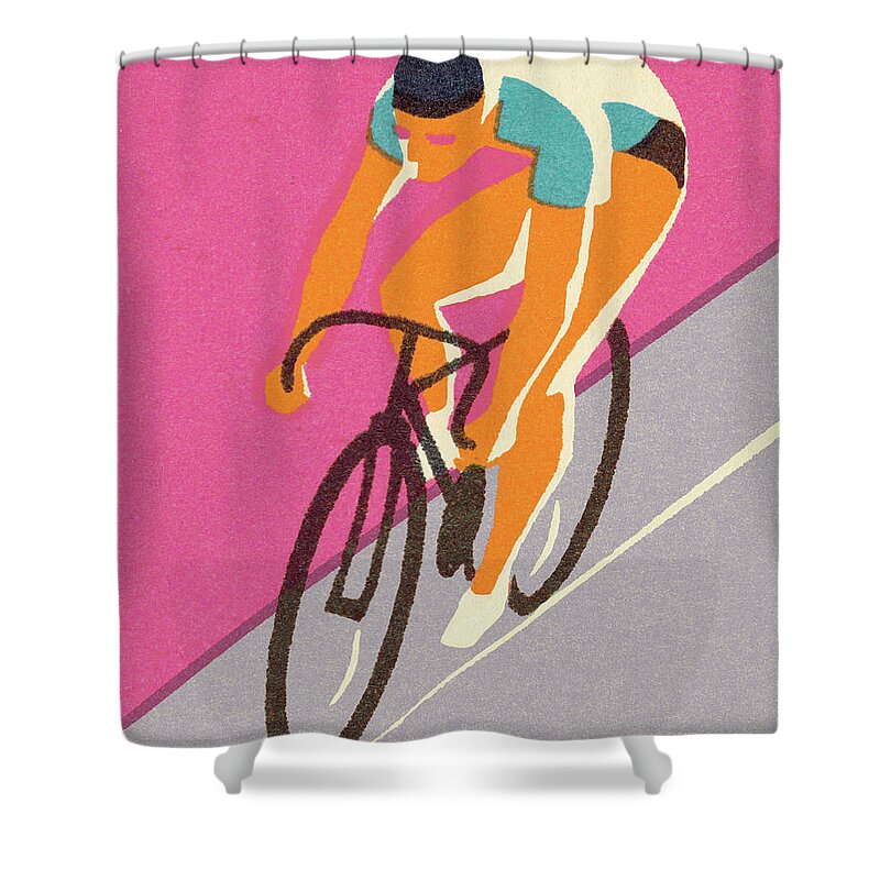 Bicycle Race Shower Curtains
