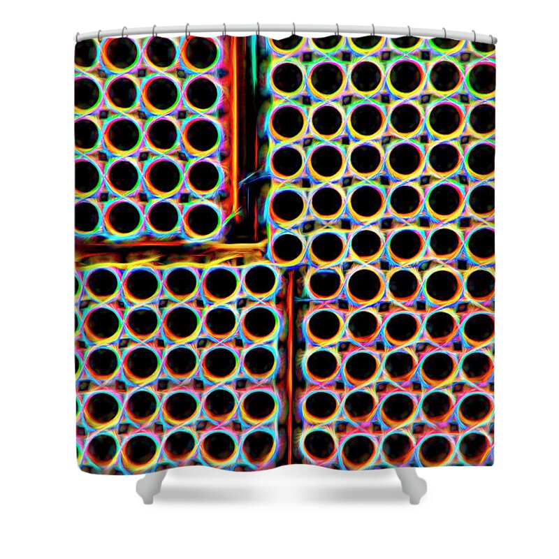 Circles Shower Curtain featuring the photograph Circles by Cathy Kovarik