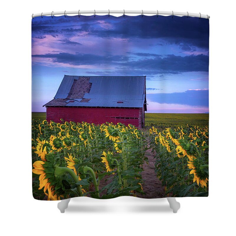 Colorado Shower Curtain featuring the photograph Colorado Country #1 by John De Bord