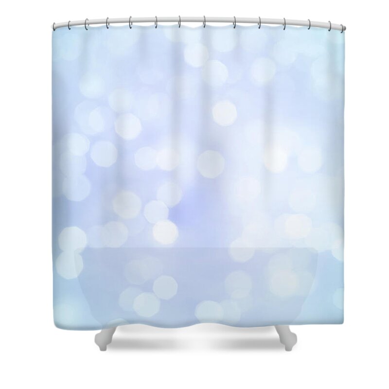 Cool Attitude Shower Curtain featuring the photograph Defocused Lights #1 by Ineskoleva