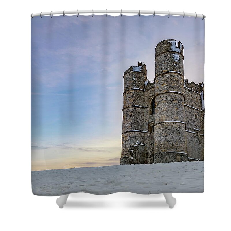 Donnington Castle Shower Curtain featuring the photograph Donnington Castle - England #1 by Joana Kruse