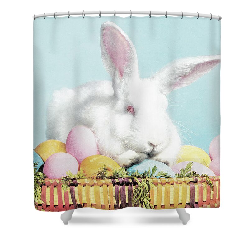 Easter Basket Shower Curtains