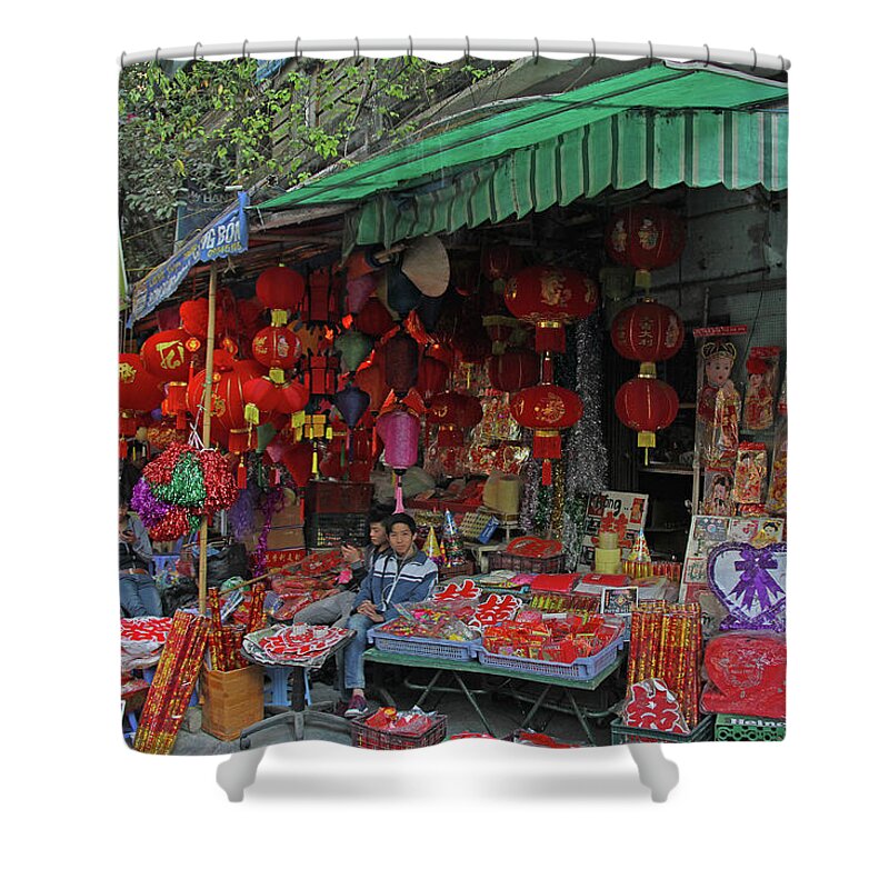 Hanoi Shower Curtain featuring the photograph Hanoi, Viet Nam #2 by Richard Krebs