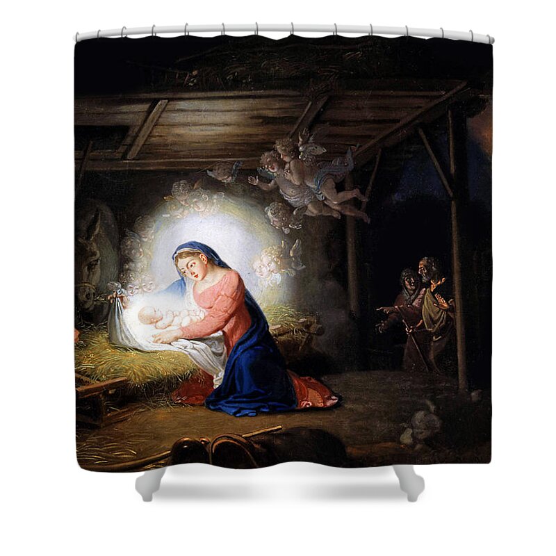 World Shower Curtain featuring the photograph Light of the World #1 by Munir Alawi