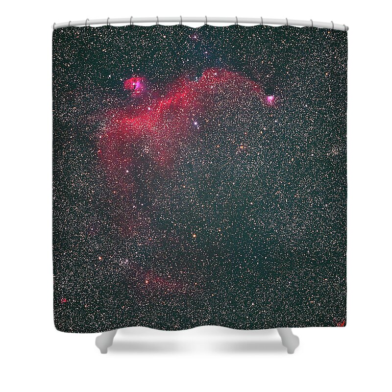 Backgrounds Shower Curtain featuring the photograph Nebulas #1 by Imagenavi