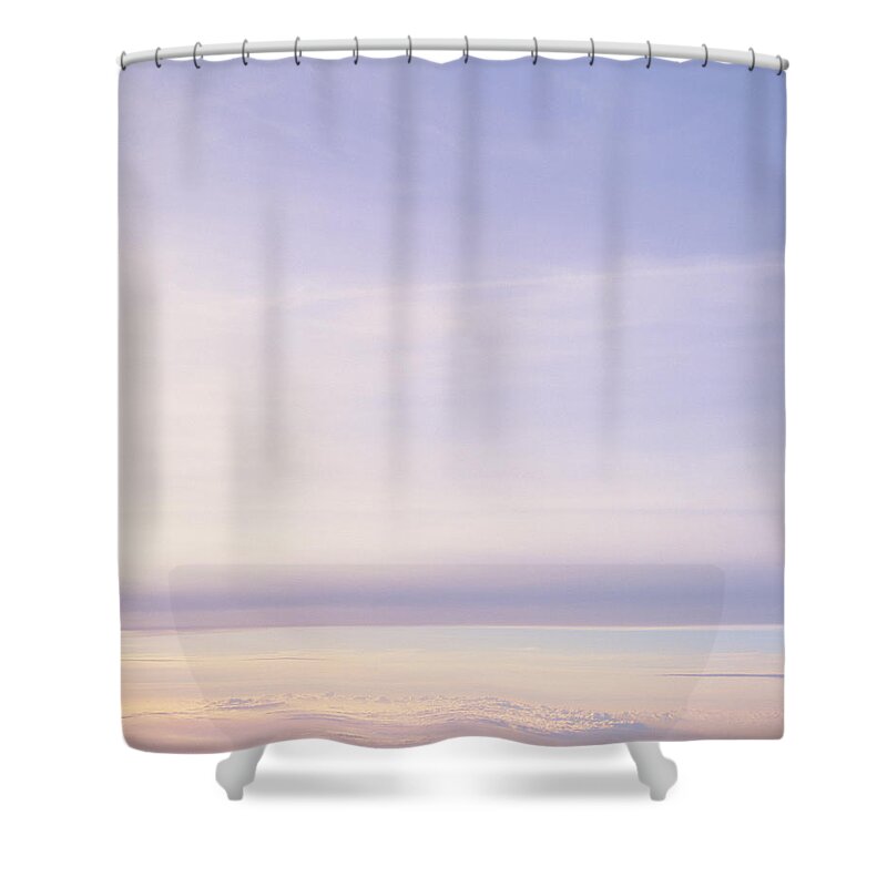 Silence Shower Curtain featuring the photograph Poetic Skyscape #1 by Dutchy