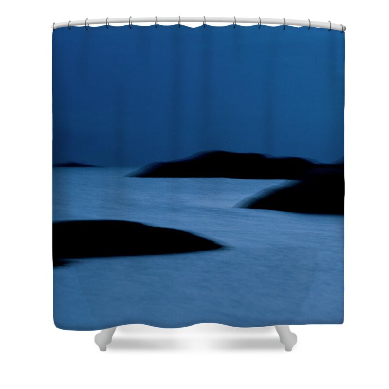 Archipelago Shower Curtain featuring the photograph Rocks In The Archipelago Sweden by Staffan Andersson