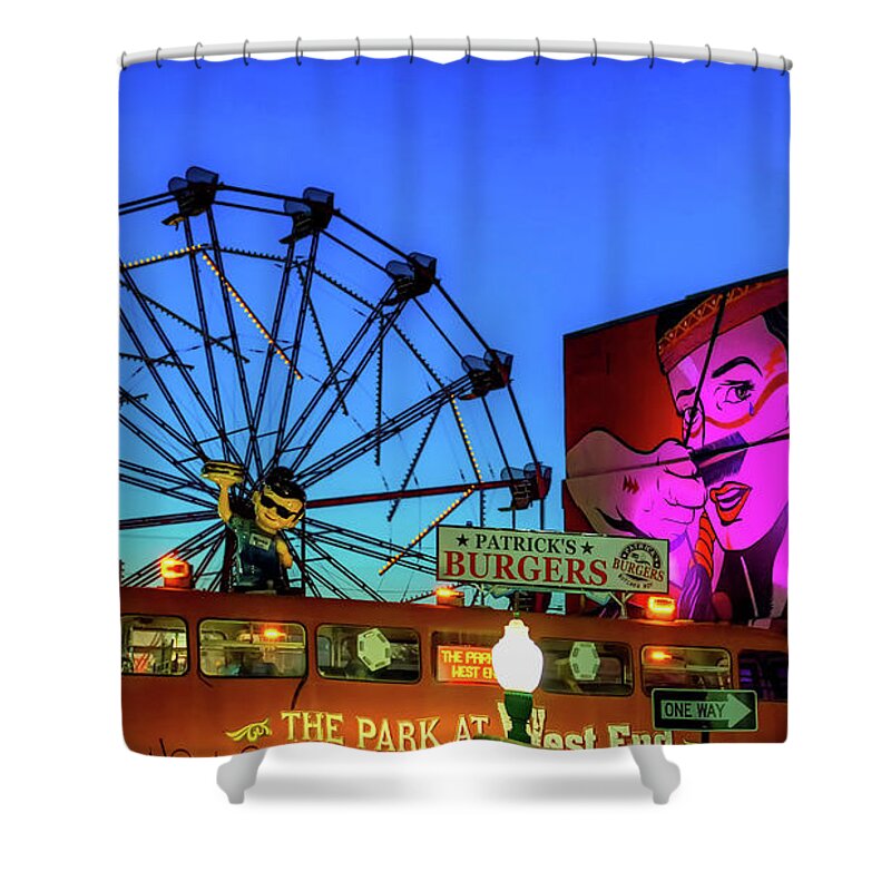 Fort Smith Shower Curtain featuring the photograph The Park At West End #2 by James Barber
