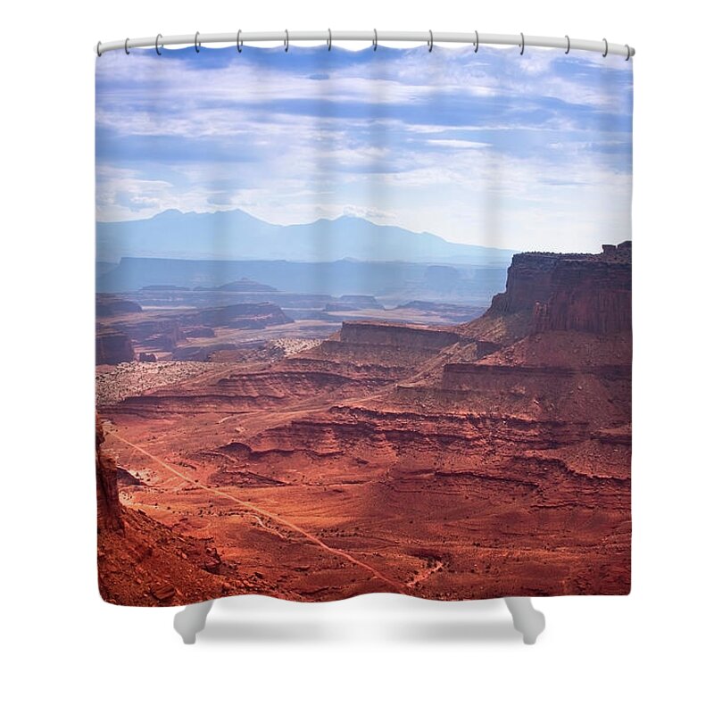 Scenics Shower Curtain featuring the photograph Utah #1 by Wsfurlan