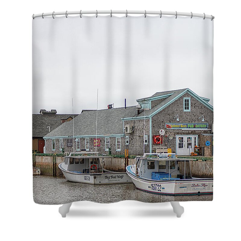 Victoria By The Sea Shower Curtain featuring the photograph Victoria by the Sea, PEI #1 by Bob Doucette