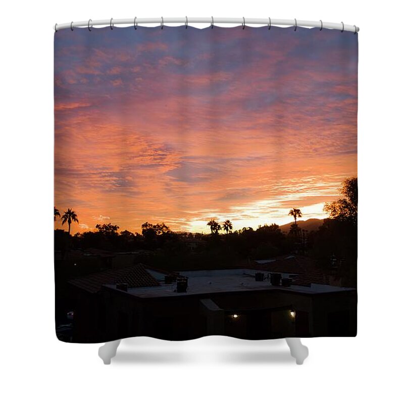 Sun Shower Curtain featuring the photograph West Coast Vibe #1 by Anthony Giammarino