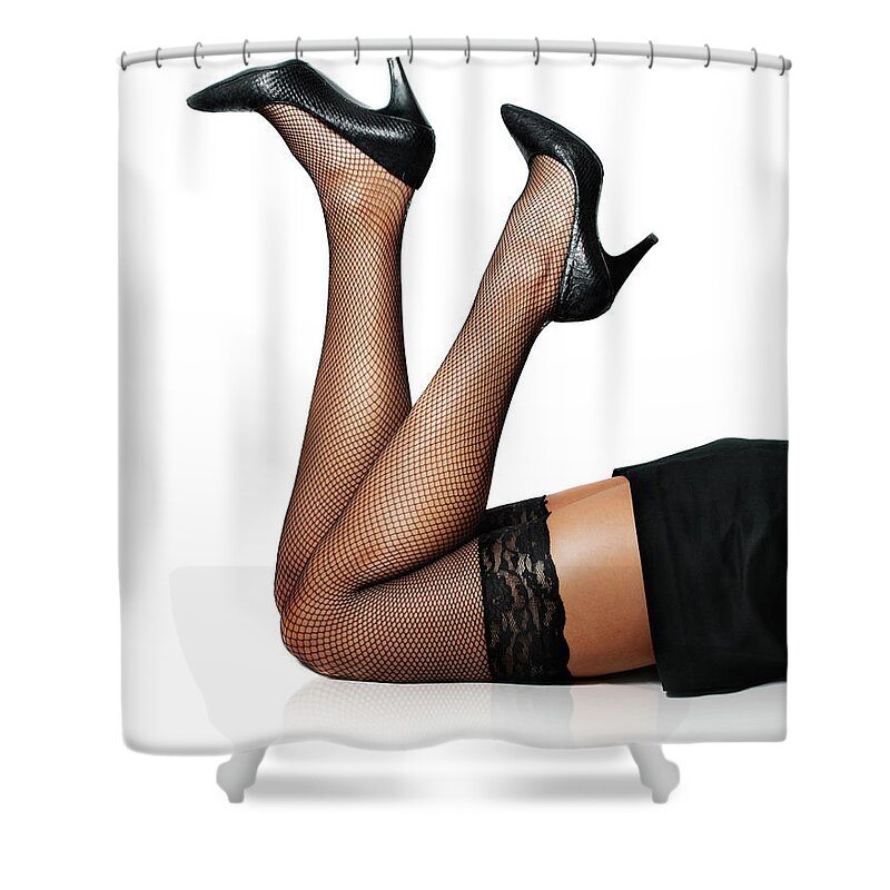 Legs Shower Curtain featuring the photograph Female Legs #2 by Jelena Jovanovic