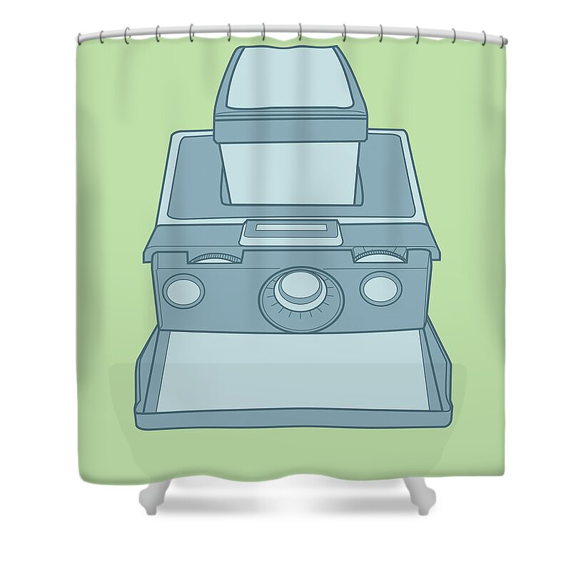 Instant Camera Shower Curtains