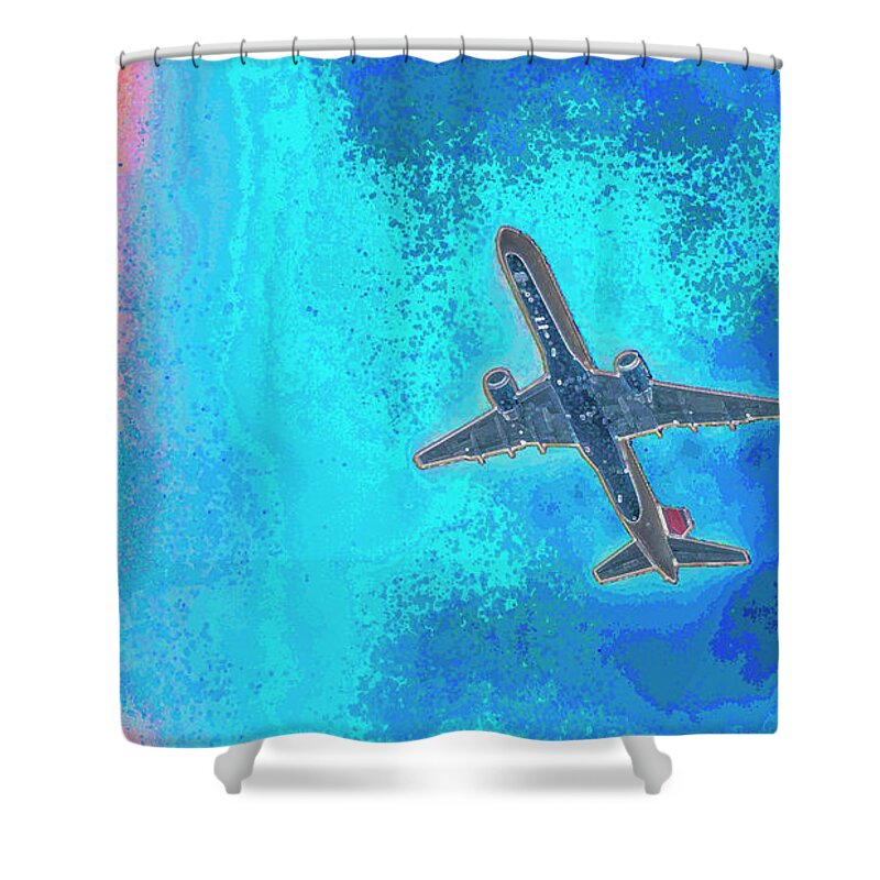 Kenneth James Shower Curtain featuring the photograph 2nd To Feel The Sky by Kenneth James