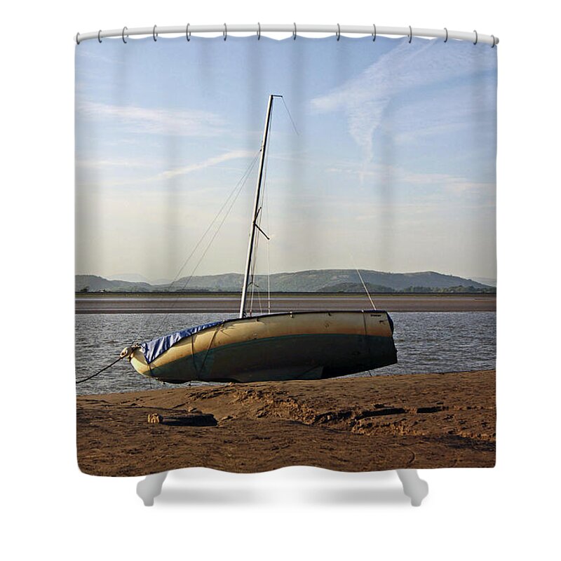 Cumbria Shower Curtain featuring the photograph 31/05/14 CUMBRIA. Arnside. by Lachlan Main