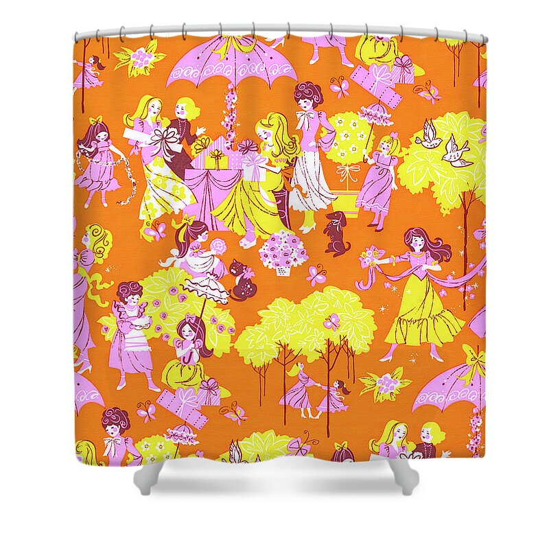 Bridal Party Shower Curtains