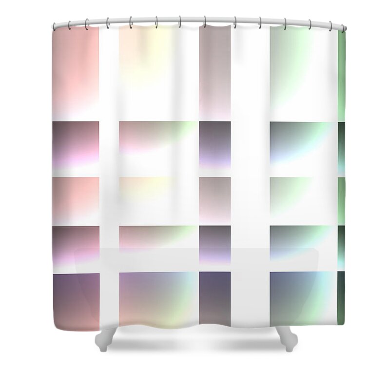 Spooky Shower Curtain featuring the photograph Metallic Tone #4 by Imagenavi