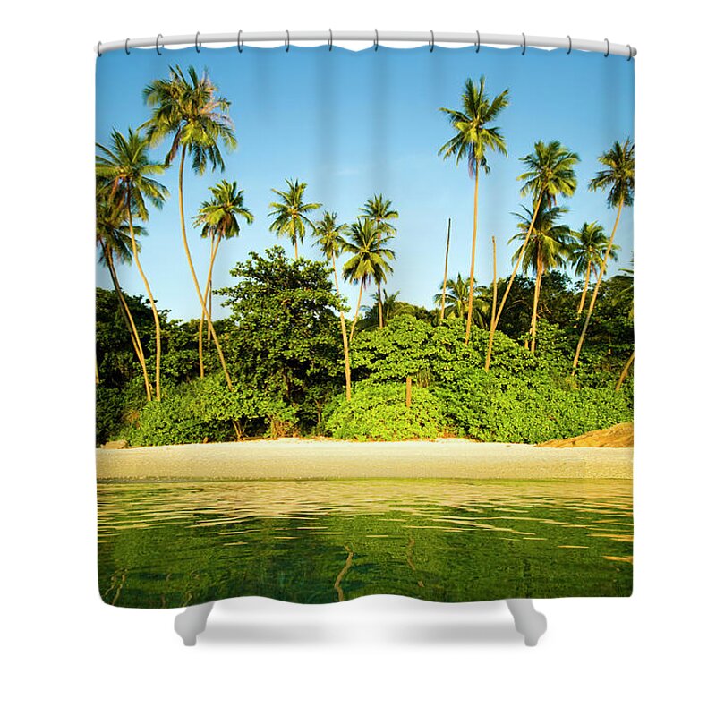 Tropical Rainforest Shower Curtain featuring the photograph Tropical Paradise #5 by Rawpixel