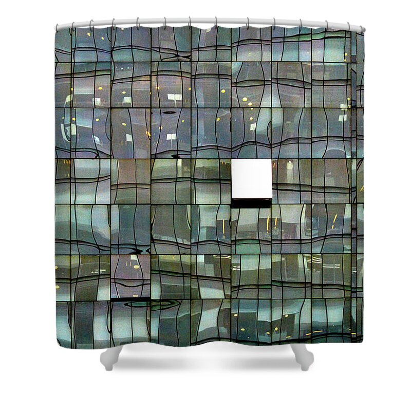Urban Shower Curtain featuring the photograph Abstritecture 6 by Stuart Allen